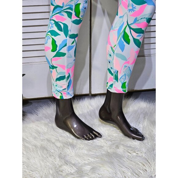 NWOT Lilly Pulitzer Women's Multicolor  Weekender HR Leggings Pants Size M 2772 - Picture 11 of 12